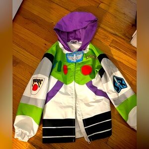 Disney Buzz lightyear rain jacket size 5/6